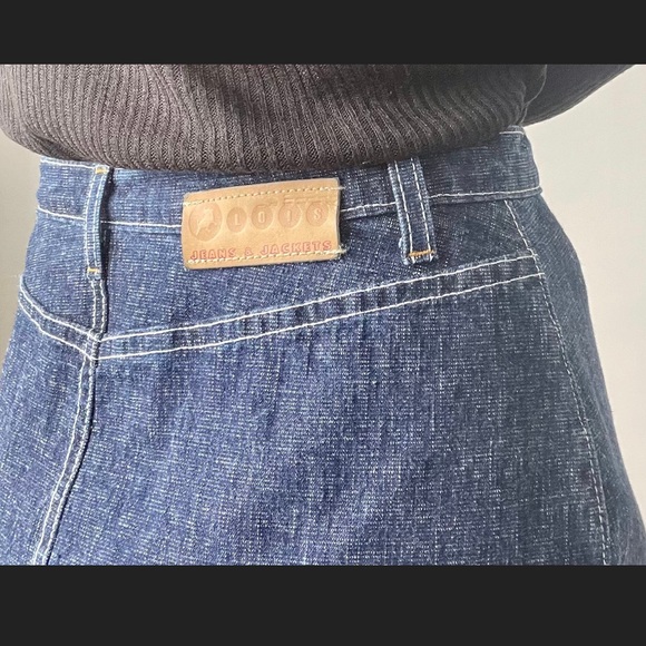90’s denim skirt / size 9 medium - Picture 7 of 9